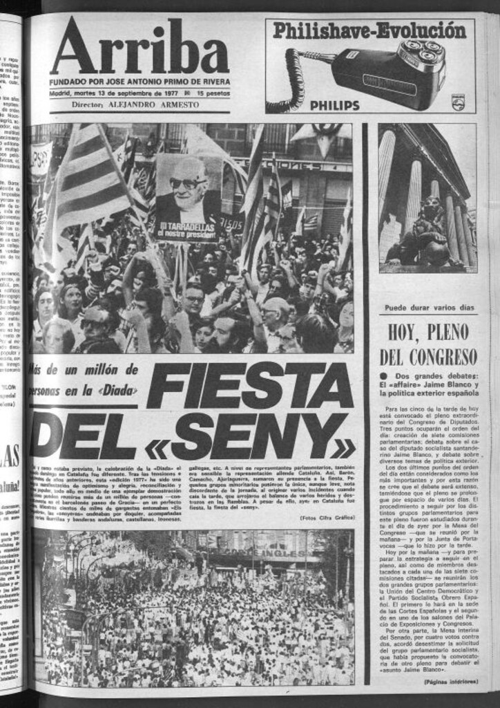 Miniatura de Arriba del 13 de septiembre de 1977