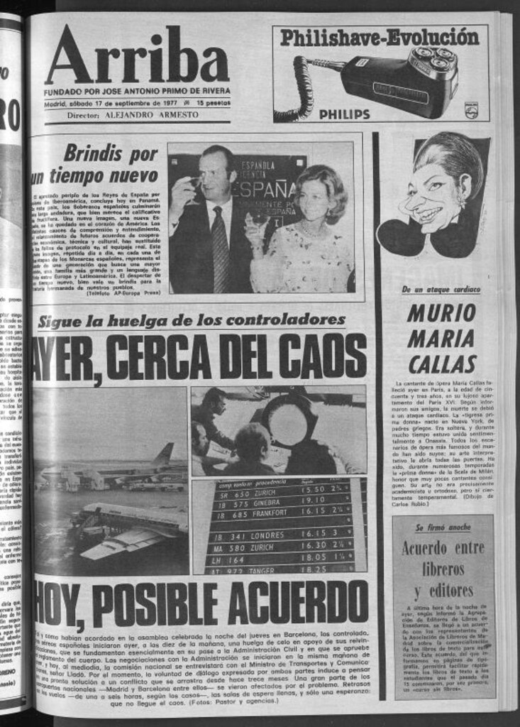 Miniatura de Arriba del 17 de septiembre de 1977