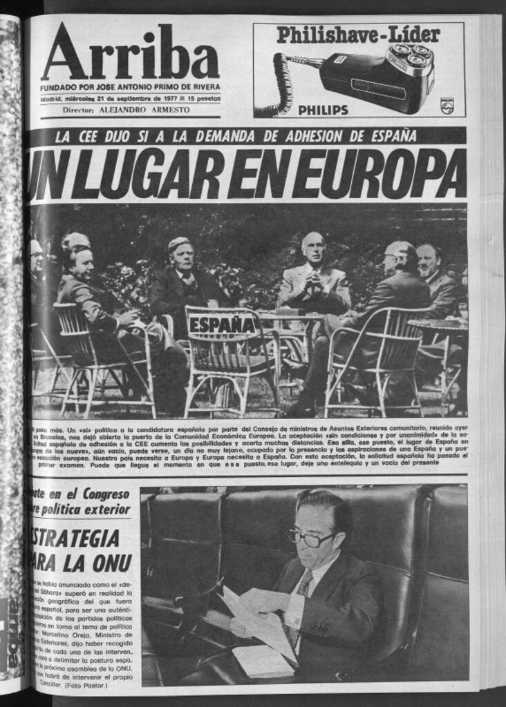 Miniatura de Arriba del 21 de septiembre de 1977