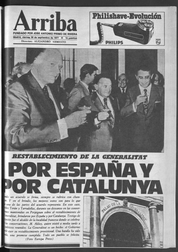 Miniatura de Arriba del 30 de septiembre de 1977