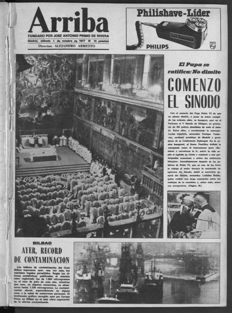 Miniatura de Arriba del 1 de octubre de 1977