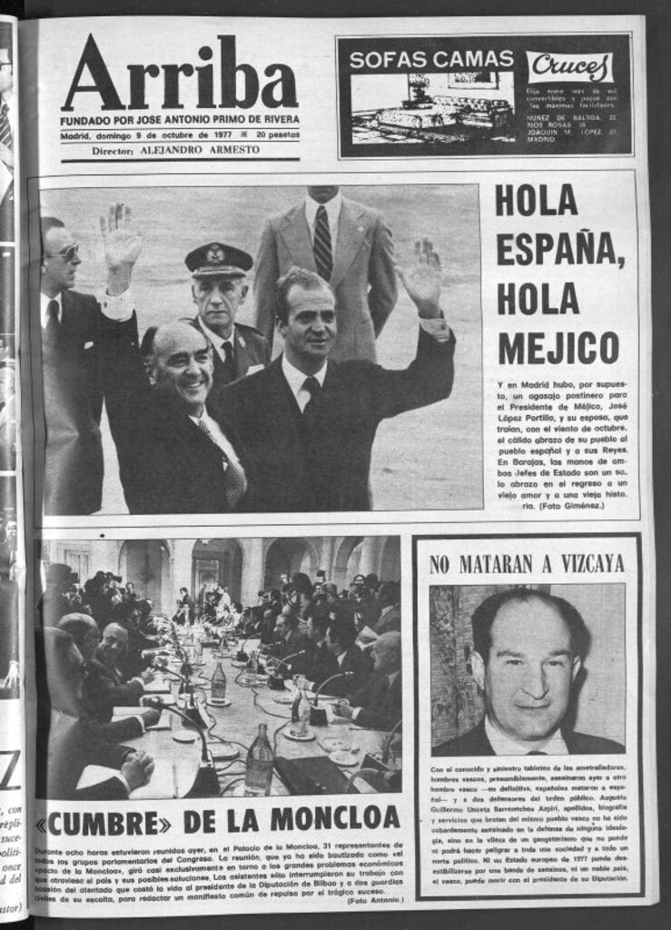 Miniatura de Arriba del 9 de octubre de 1977
