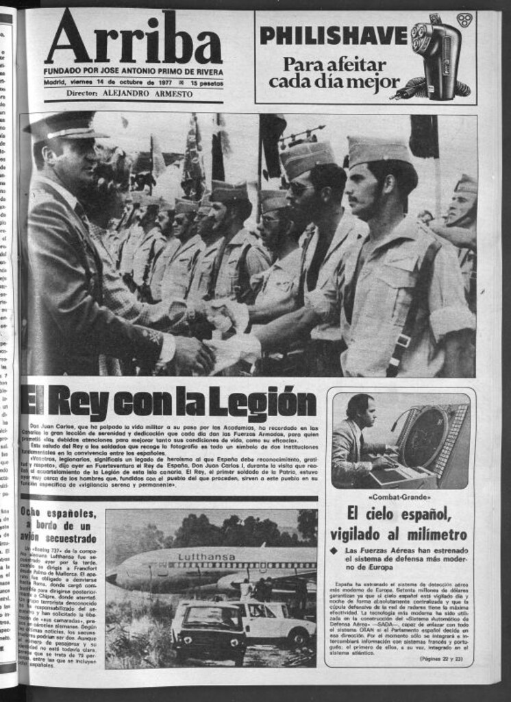 Miniatura de Arriba del 14 de octubre de 1977
