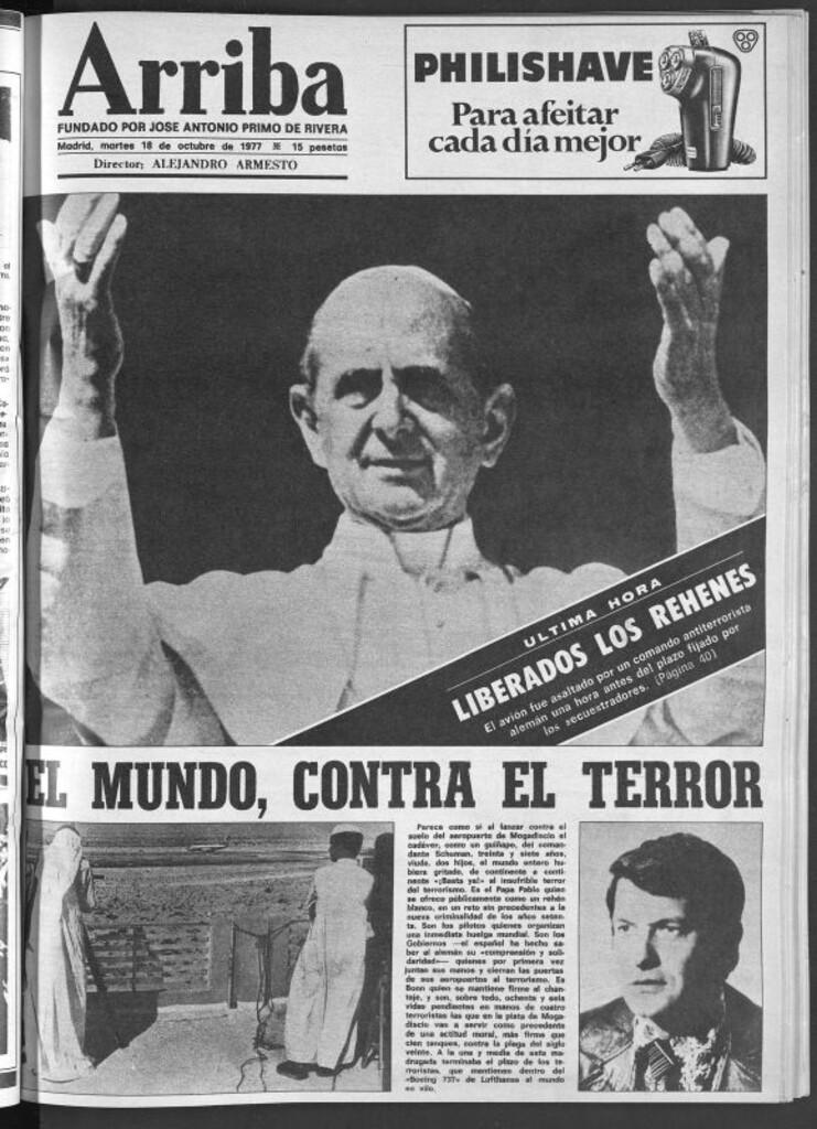 Miniatura de Arriba del 18 de octubre de 1977