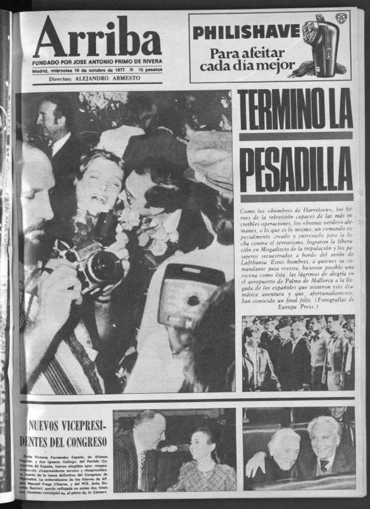 Miniatura de Arriba del 19 de octubre de 1977