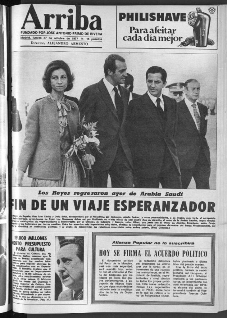 Miniatura de Arriba del 27 de octubre de 1977