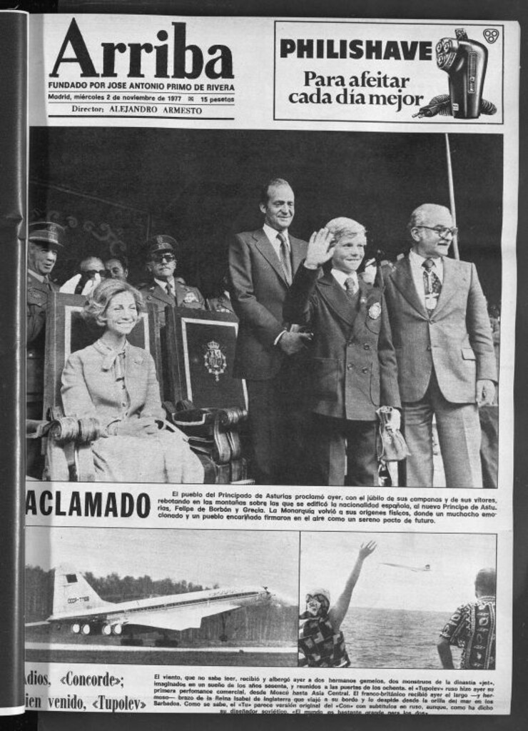 Miniatura de Arriba del 2 de noviembre de 1977