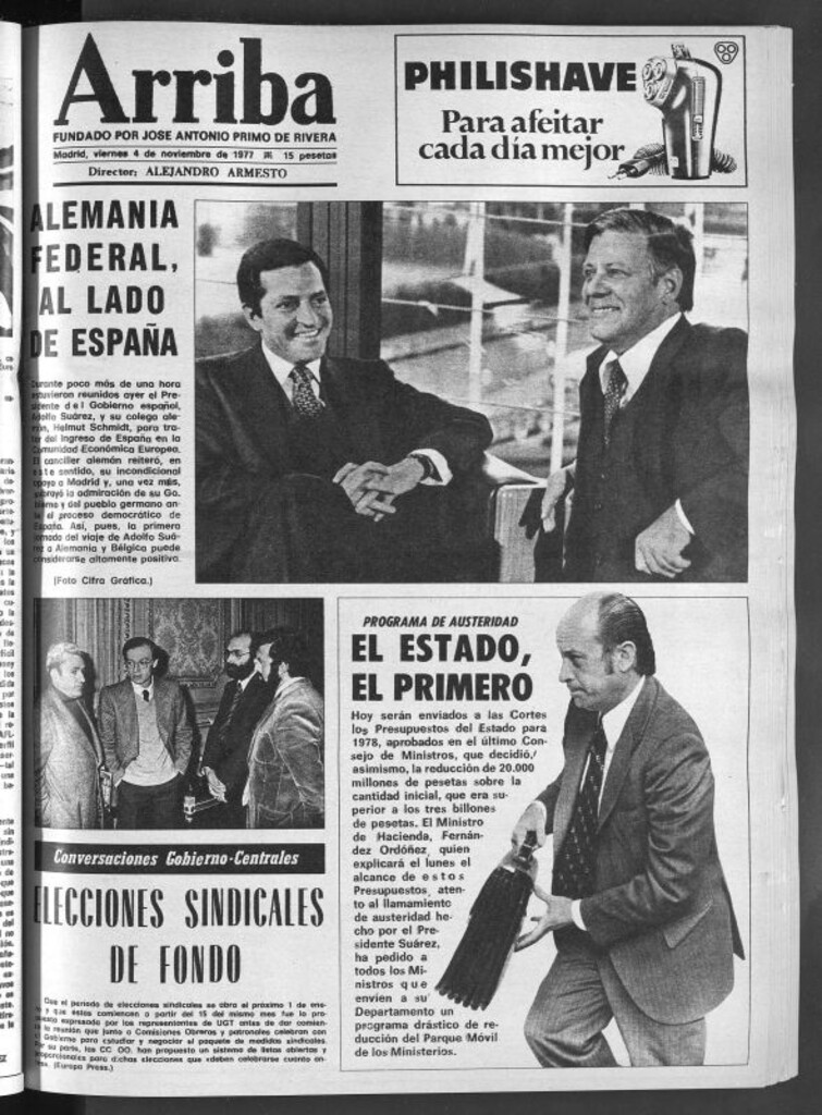 Miniatura de Arriba del 4 de noviembre de 1977