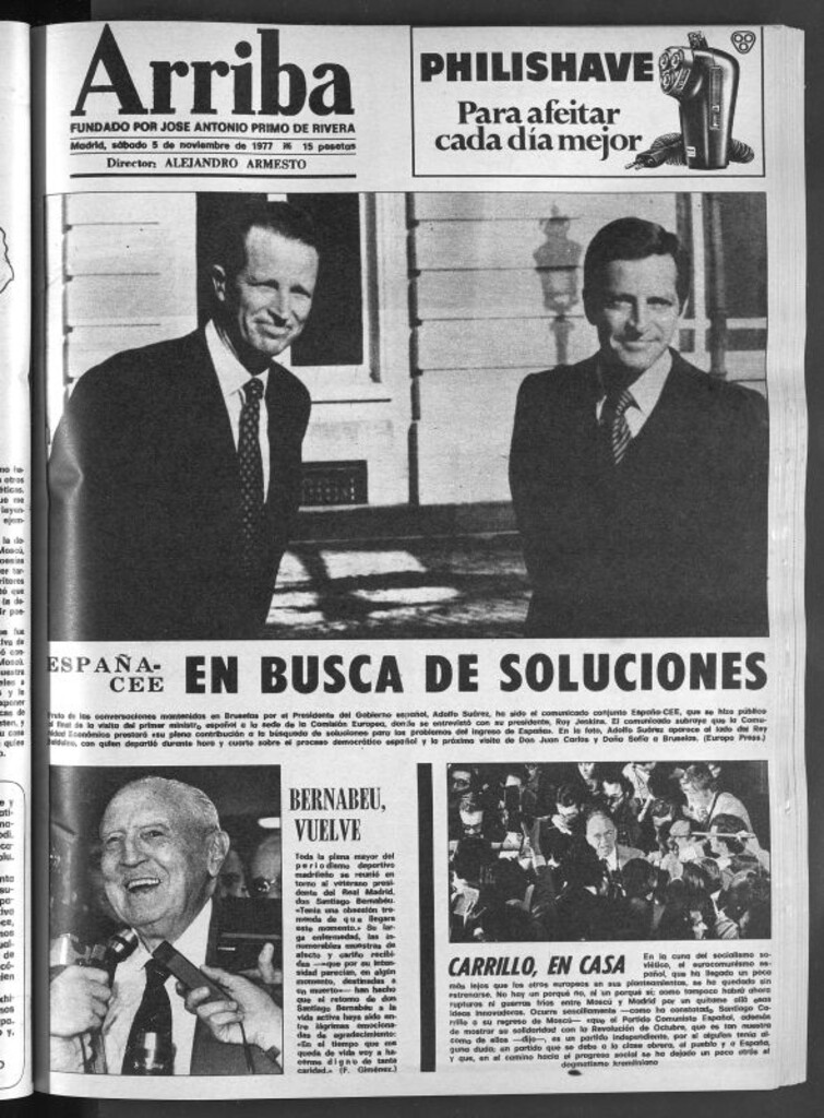 Miniatura de Arriba del 5 de noviembre de 1977