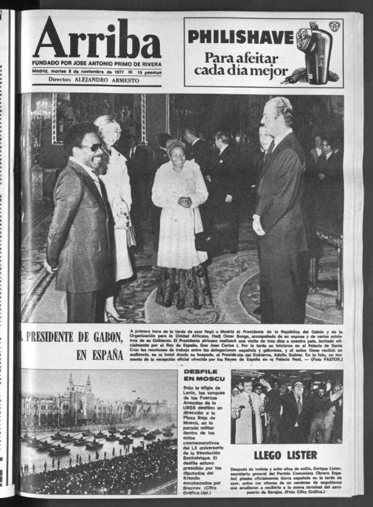 Miniatura de Arriba del 8 de noviembre de 1977