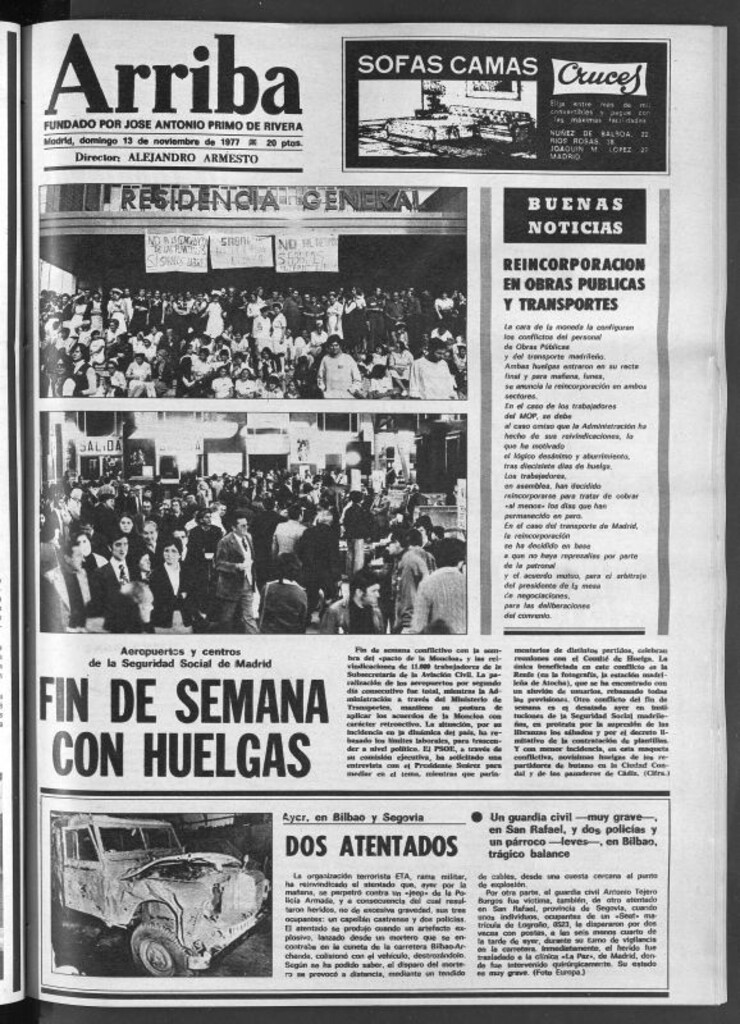 Miniatura de Arriba del 13 de noviembre de 1977