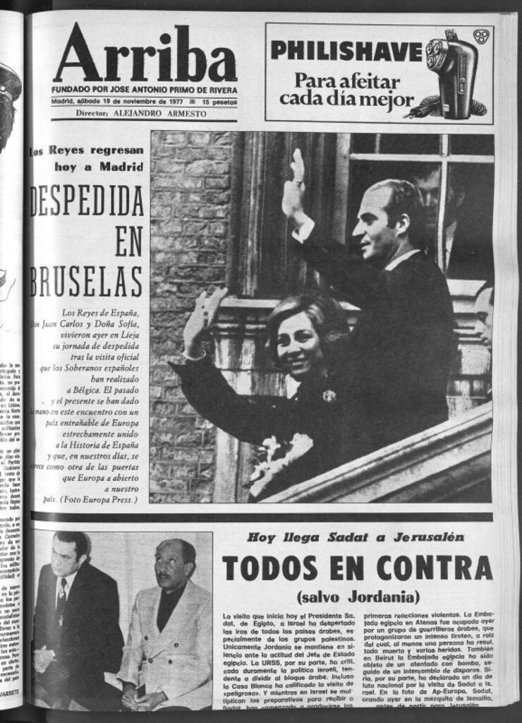 Miniatura de Arriba del 19 de noviembre de 1977