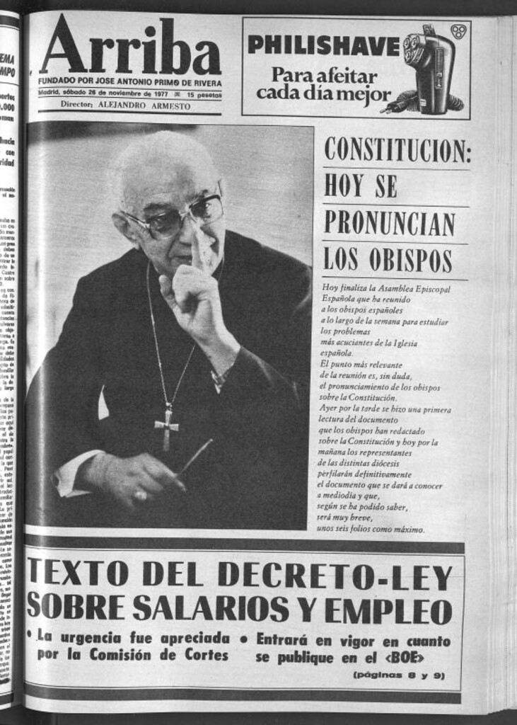 Miniatura de Arriba del 26 de noviembre de 1977