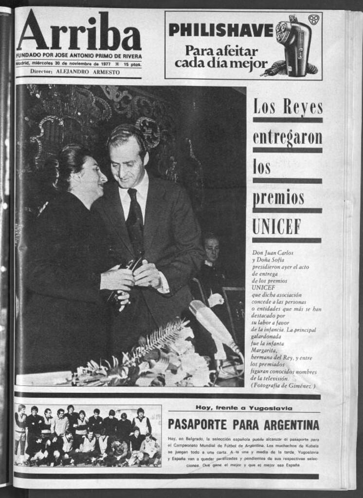 Miniatura de Arriba del 30 de noviembre de 1977