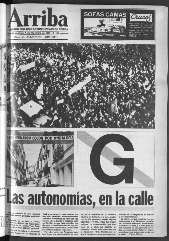Miniatura de Arriba del 4 de diciembre de 1977