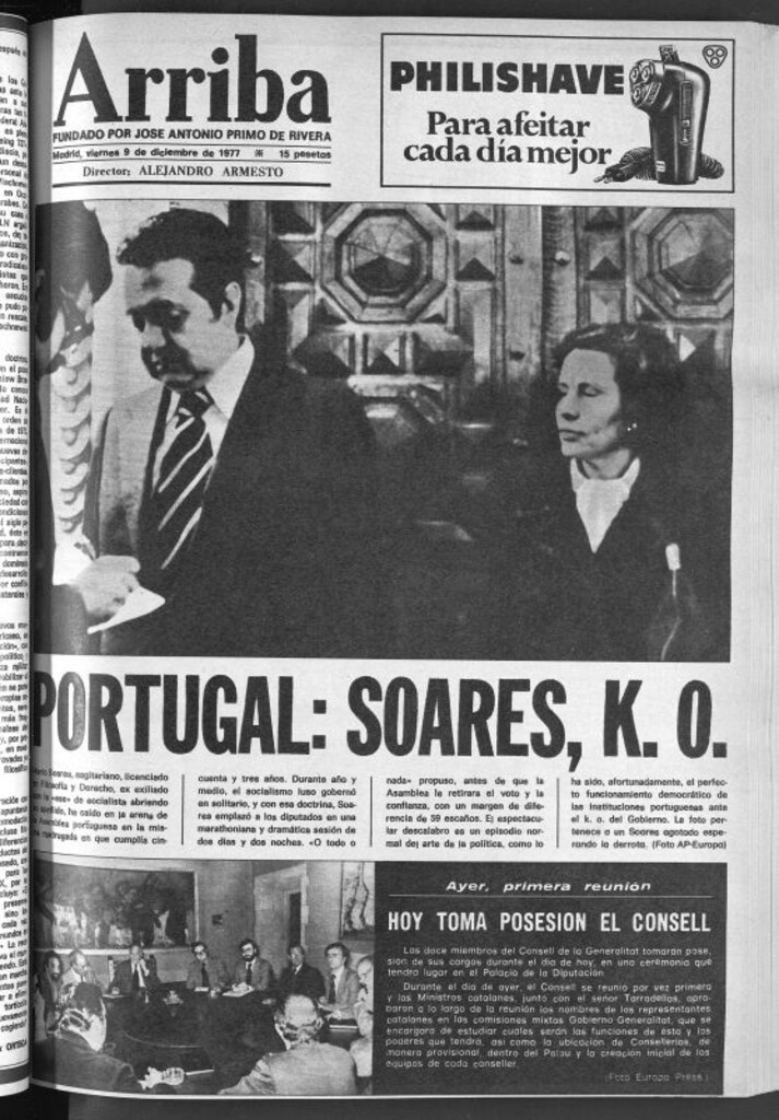 Miniatura de Arriba del 9 de diciembre de 1977