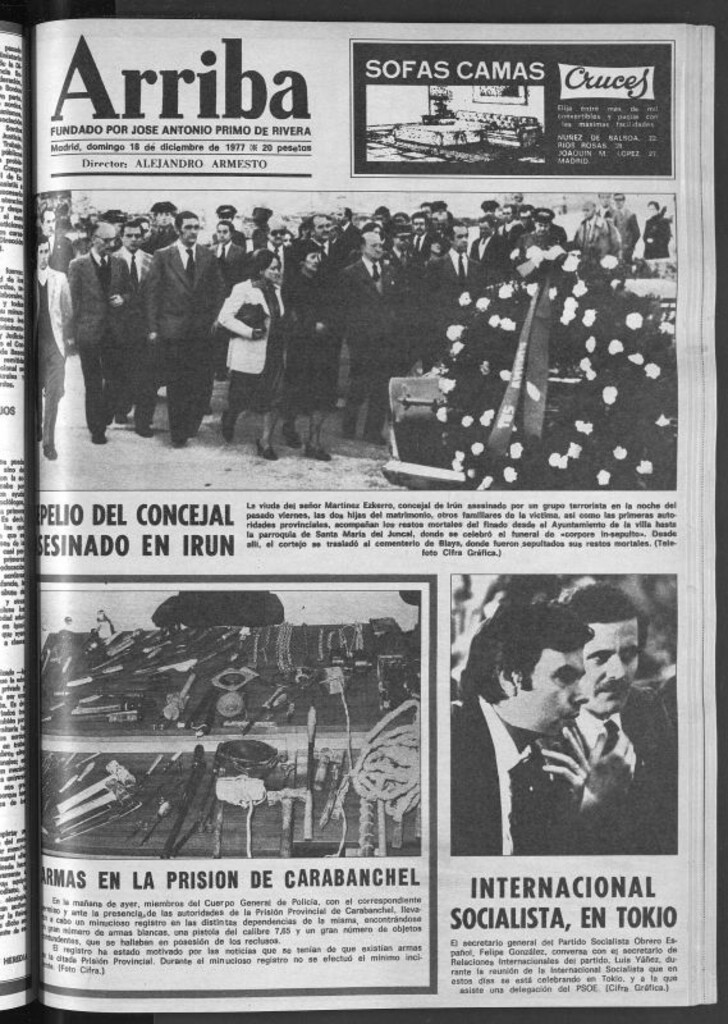 Miniatura de Arriba del 18 de diciembre de 1977