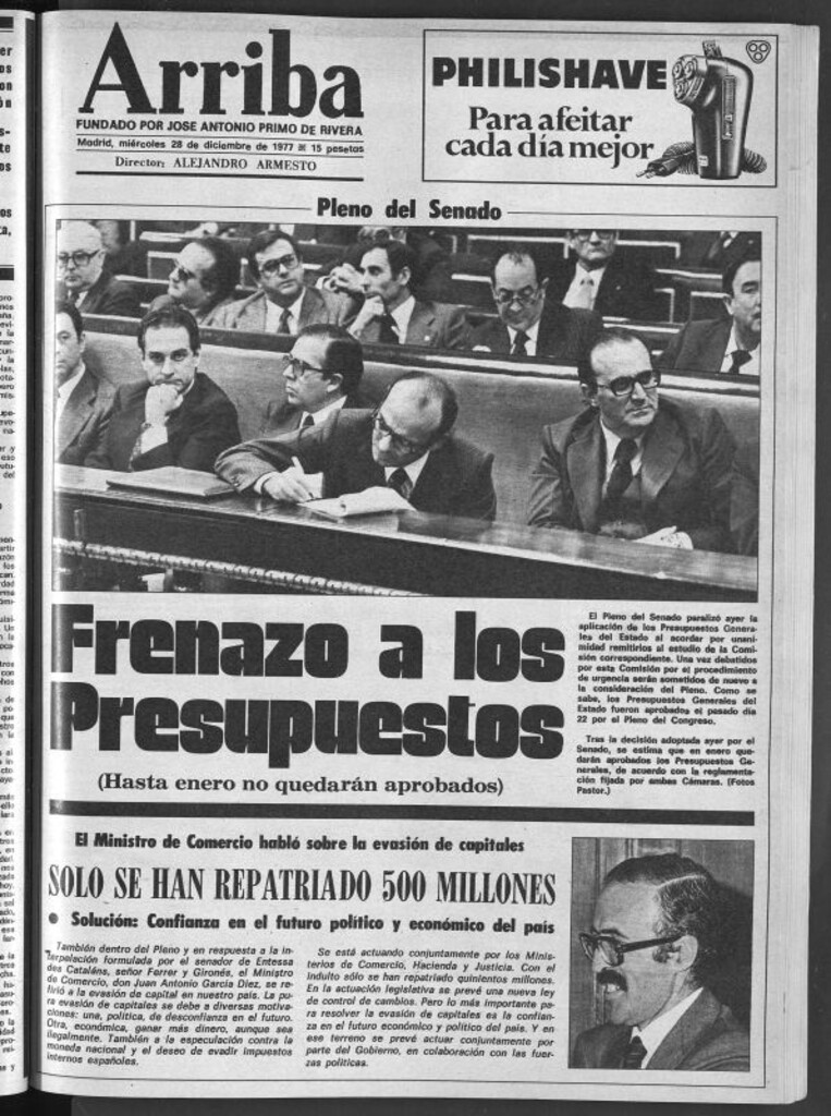 Miniatura de Arriba del 28 de diciembre de 1977