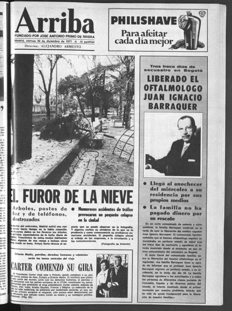 Miniatura de Arriba del 30 de diciembre de 1977