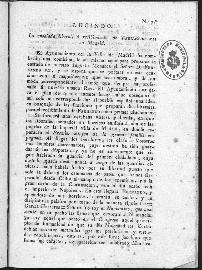 Miniatura de Lucindo, nº 7