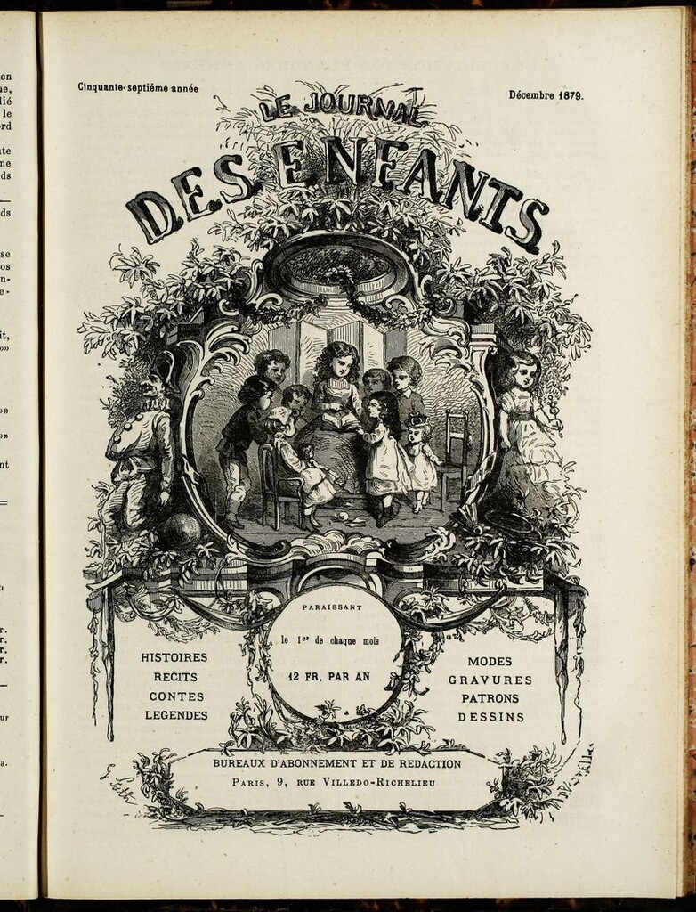 Miniatura de Le Journal des Enfants. Diciembre 1879