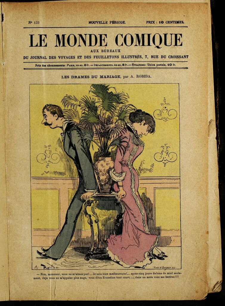 Miniatura de Le Monde Comique. nº 133
