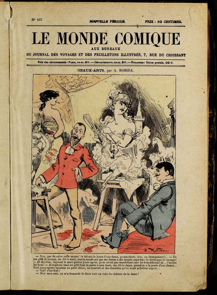 Miniatura de Le Monde Comique. nº 137