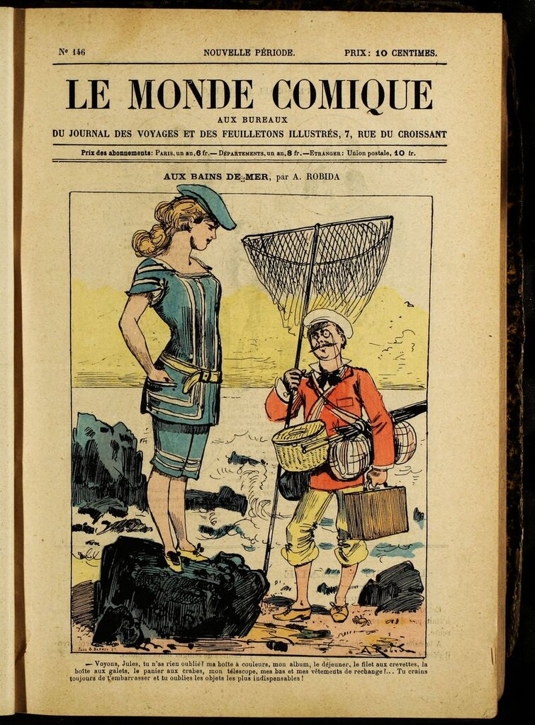 Miniatura de Le Monde Comique. nº 146
