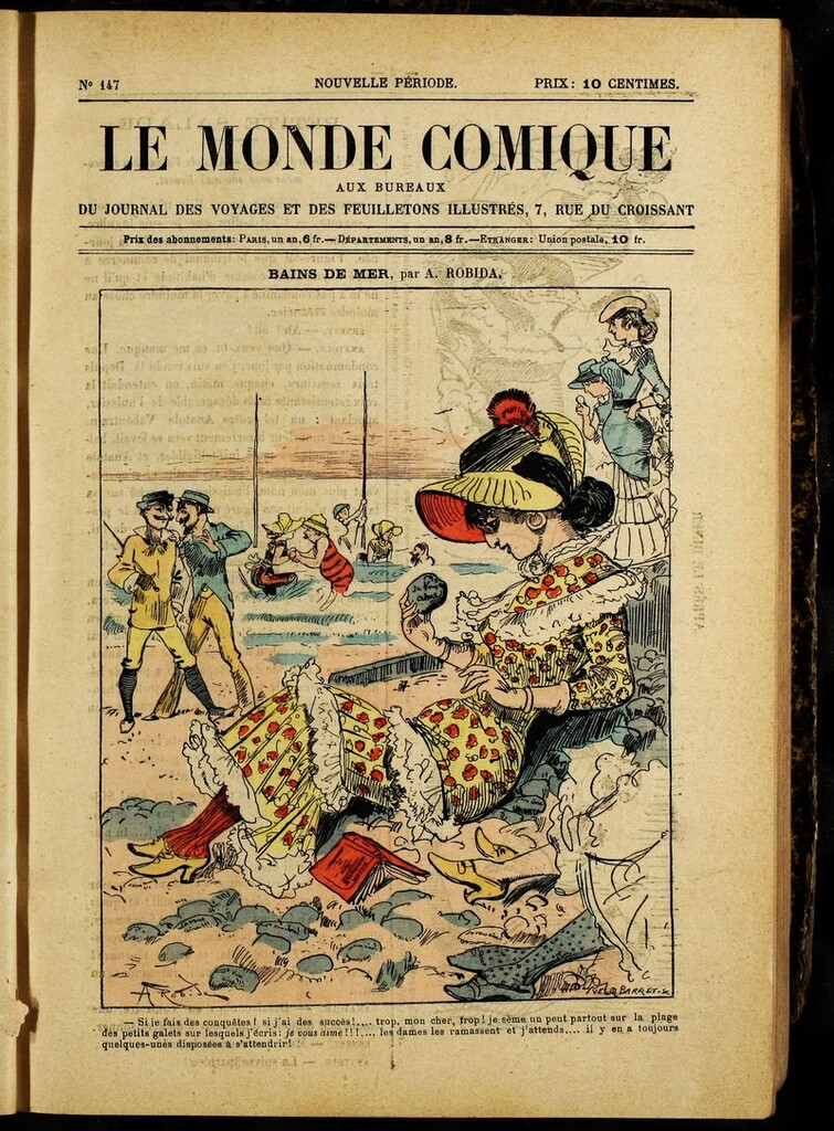 Miniatura de Le Monde Comique. nº 147