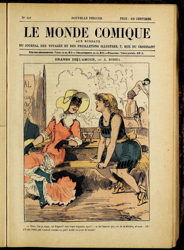 Miniatura de Le Monde Comique. nº 149