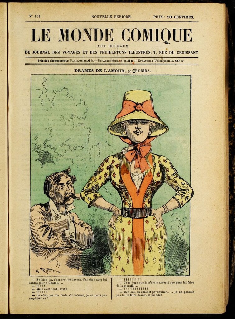 Miniatura de Le Monde Comique. nº 151