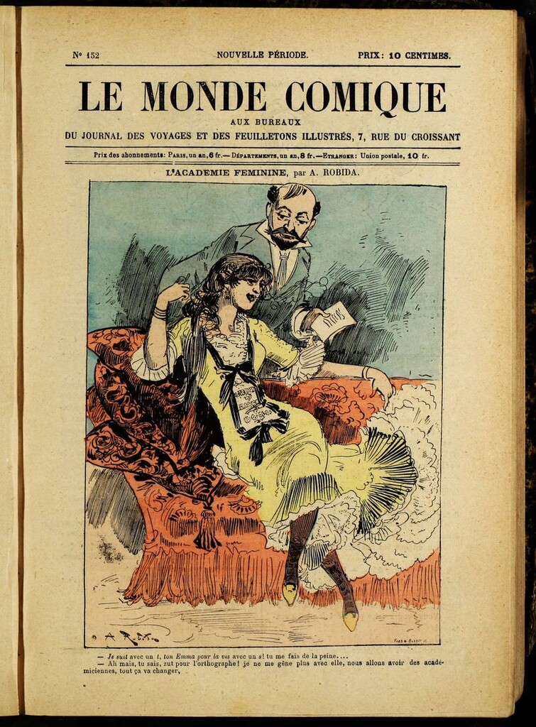Miniatura de Le Monde Comique. nº 152