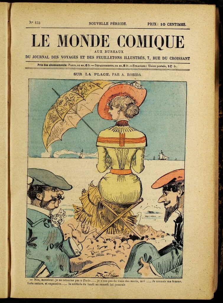 Miniatura de Le Monde Comique. nº 153