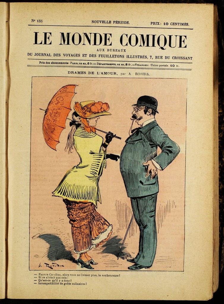 Miniatura de Le Monde Comique. nº 155
