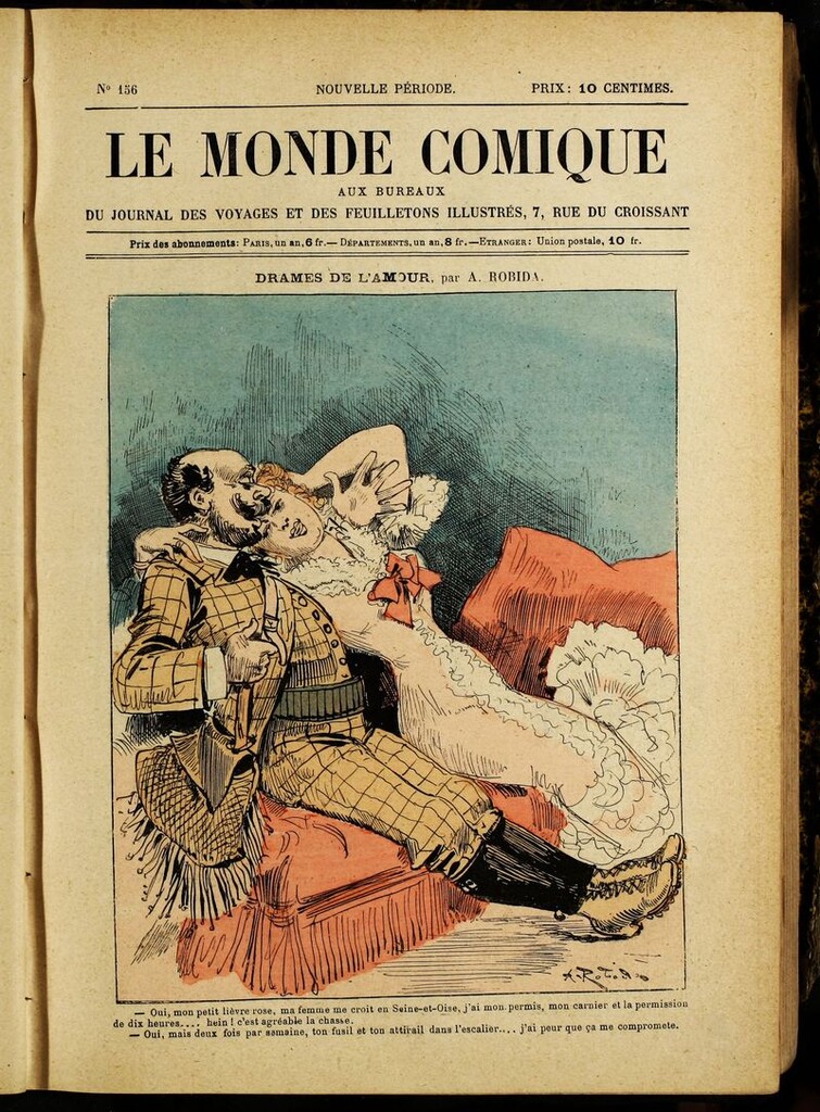 Miniatura de Le Monde Comique. nº 156