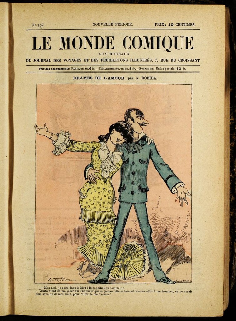 Miniatura de Le Monde Comique. nº 157