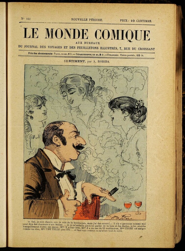 Miniatura de Le Monde Comique. nº 161