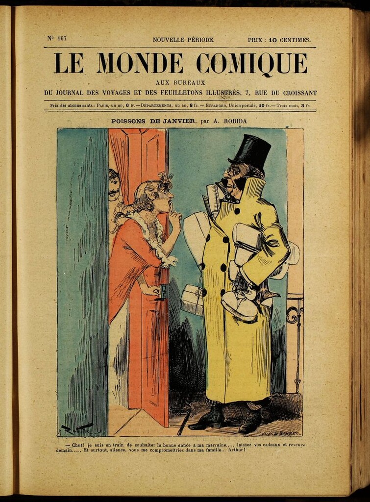 Miniatura de Le Monde Comique. nº 167