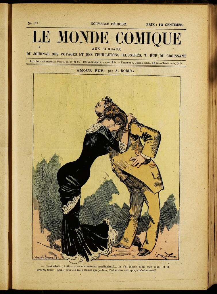 Miniatura de Le Monde Comique. nº 171