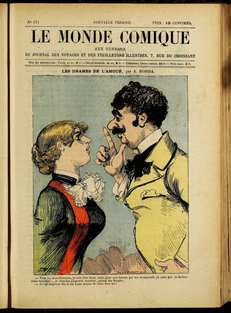 Miniatura de Le Monde Comique. nº 173