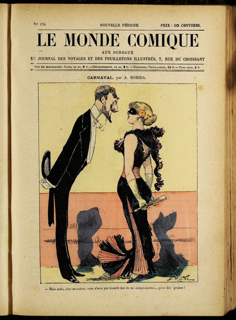 Miniatura de Le Monde Comique. nº 176