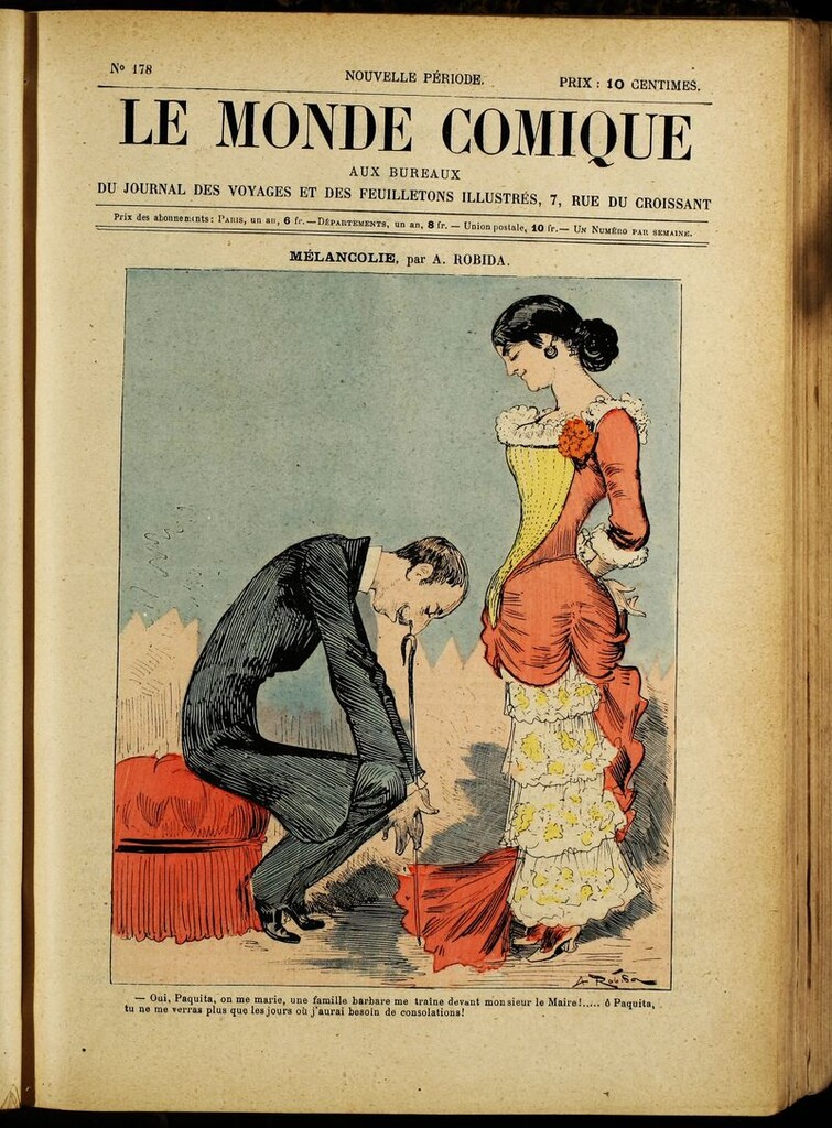 Miniatura de Le Monde Comique. nº 178
