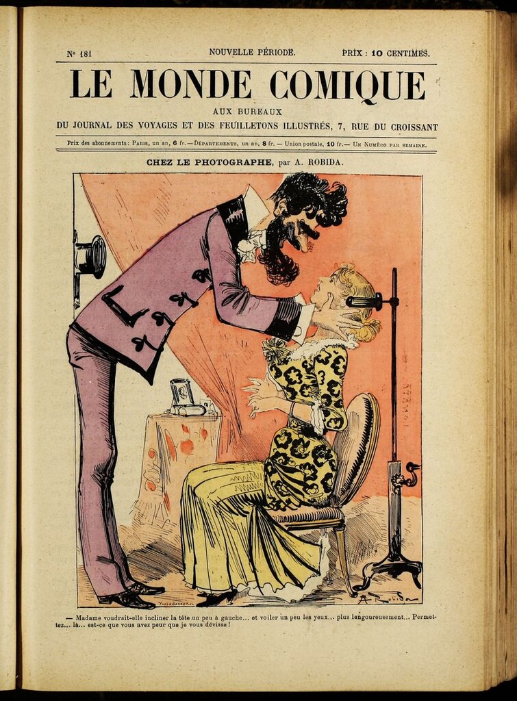 Miniatura de Le Monde Comique. nº 181
