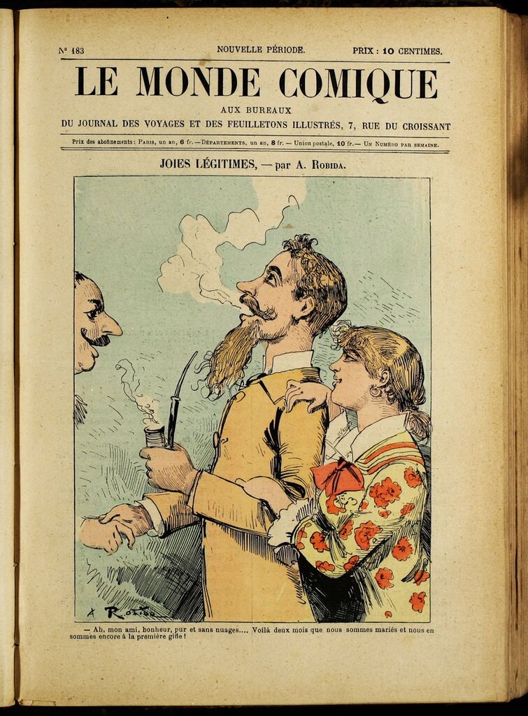 Miniatura de Le Monde Comique. nº 183