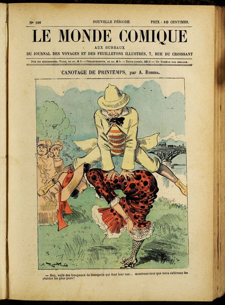 Miniatura de Le Monde Comique. nº 188
