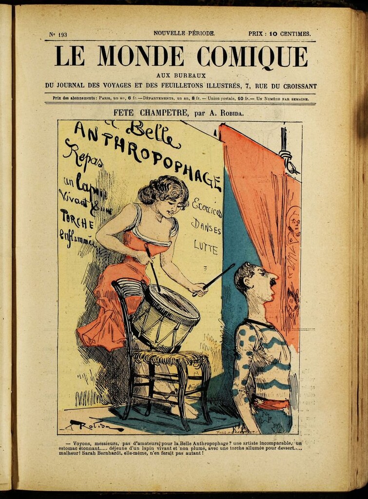 Miniatura de Le Monde Comique. nº 193