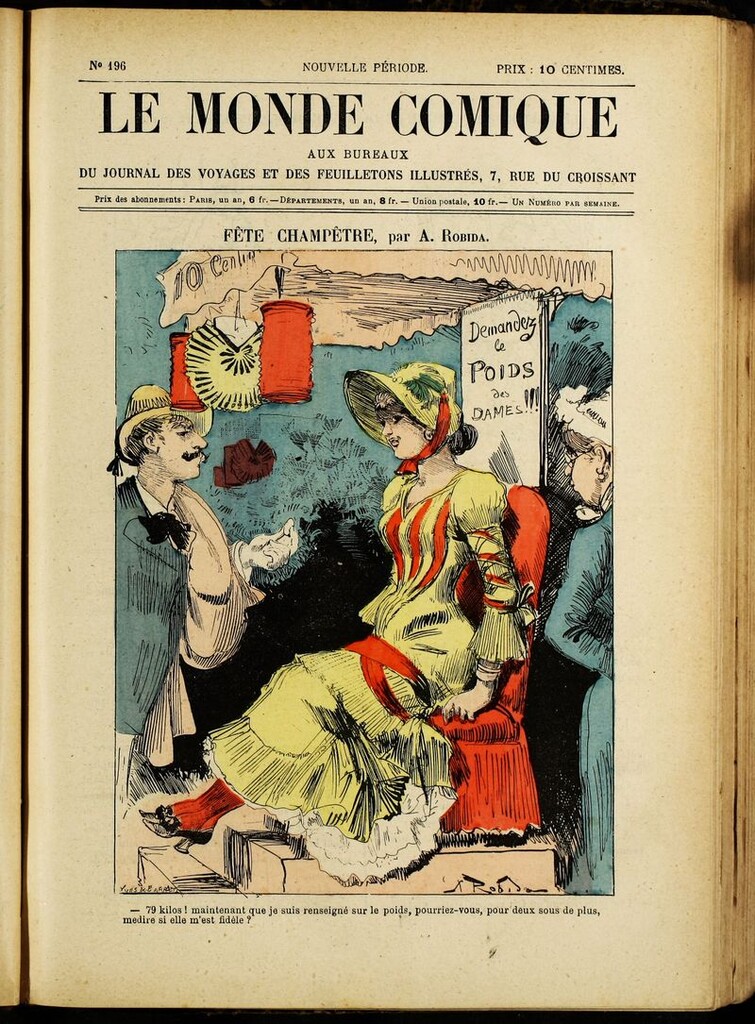 Miniatura de Le Monde Comique. nº 196