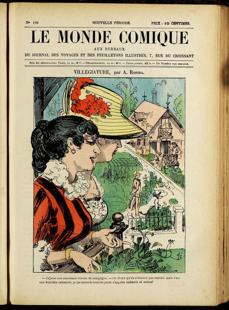 Miniatura de Le Monde Comique. nº 198