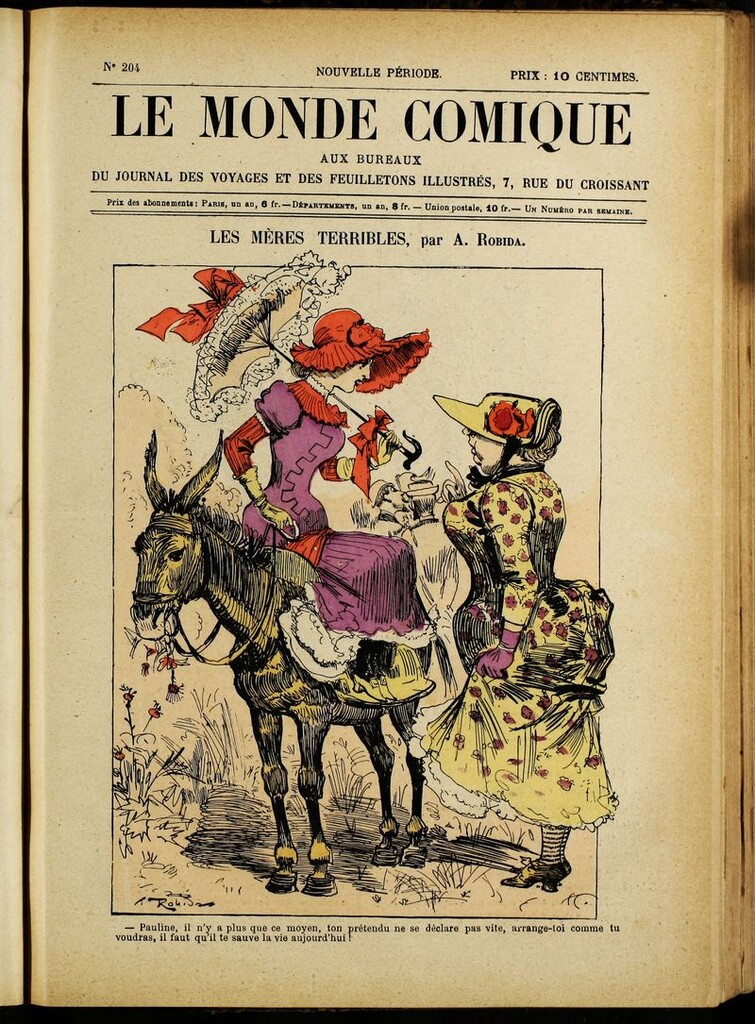 Miniatura de Le Monde Comique. nº 204