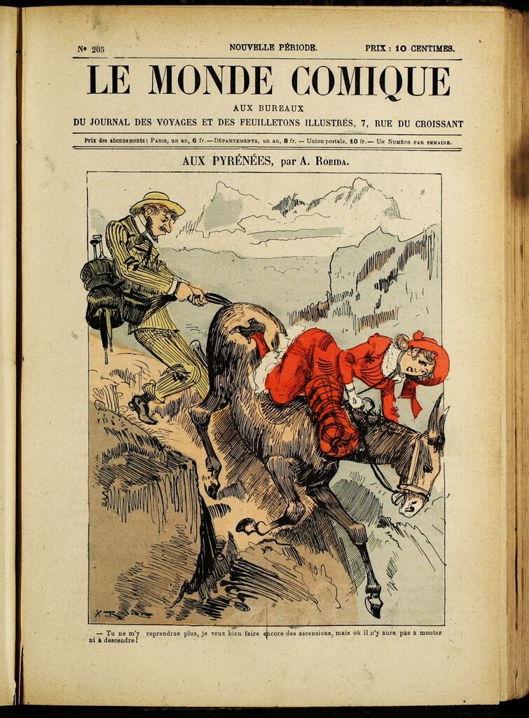 Miniatura de Le Monde Comique. nº 205